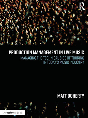 cover image of Production Management in Live Music